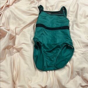 Kids Teal One Piece dance Leo